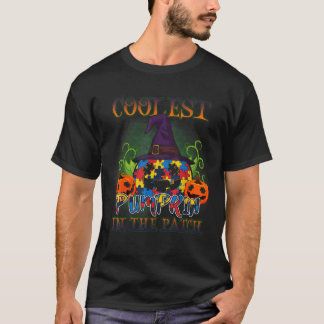 Coolest Pumpkin in The Patch Autism Awareness Hall T-Shirt