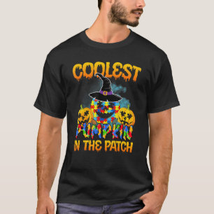 Coolest Pumpkin in The Patch Autism Awareness Hall T-Shirt