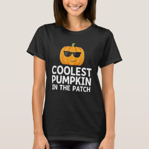 Coolest Pumpkin in The Patch Boy Halloween Kids T-Shirt