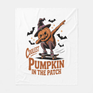 Coolest Pumpkin in the Patch Fleece Blanket