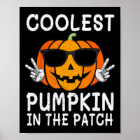 Coolest Pumpkin In The Patch Fun Boys Girls Kids H
