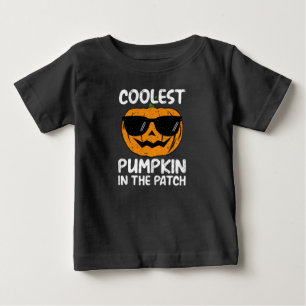 Coolest Pumpkin in the patch, Halloween Baby T-Shirt