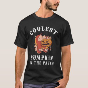 Coolest Pumpkin in the Patch Halloween boys girls T-Shirt