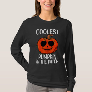 Coolest Pumpkin In The Patch Halloween Boys Girls  T-Shirt