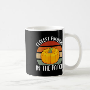 Coolest Pumpkin In The Patch Halloween For Men And Coffee Mug