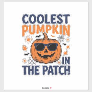Coolest Pumpkin in the Patch Halloween Shirt_1