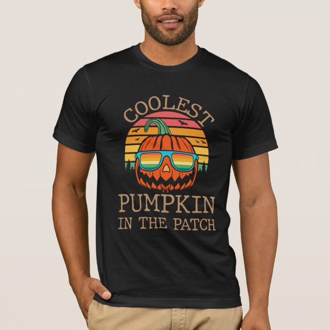 Coolest Pumpkin In The Patch T-Shirt (Front)
