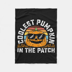 Coolest Pumpkin In The Patch Toddler Boys Fleece Blanket