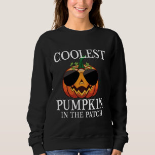 Coolest Pumpkin In The Patch Toddler Boys Hallowee Sweatshirt