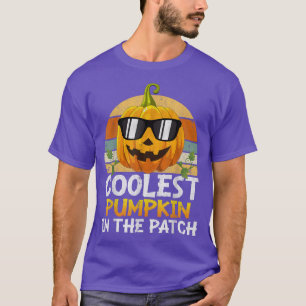 Coolest Pumpkin In The Patch Toddler Boys Hallowee T-Shirt