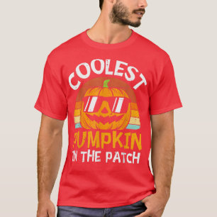 Coolest Pumpkin In The Patch Toddler Boys Hallowee T-Shirt