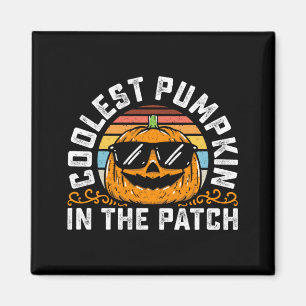Coolest Pumpkin In The Patch Toddler Boys Magnet