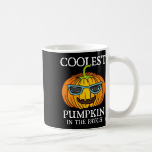 Coolest Pumpkin In The Patch Toddler Kids Boys Hal Coffee Mug