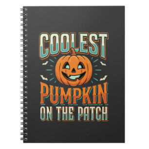 Coolest Pumpkin On The Patch Halloween Design_1 Notebook
