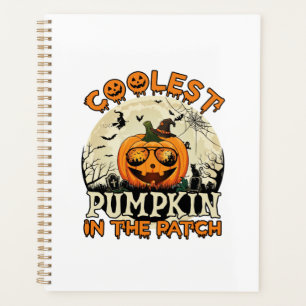 Coolest Pumpkin Patch Sunglasses Witch Hat Hallowe Planner