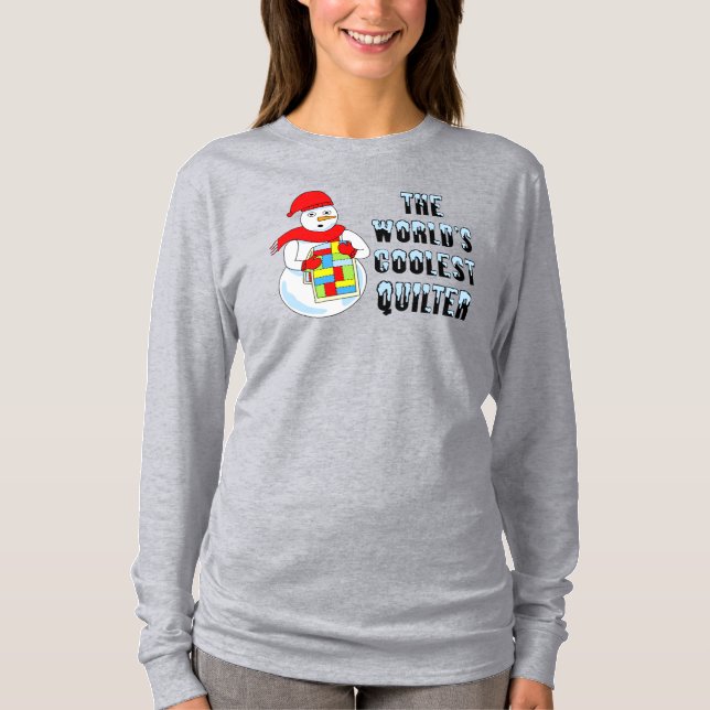 Coolest Quilter T-Shirt (Front)