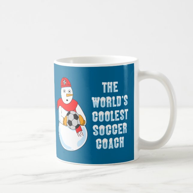 Coolest Soccer Coach Coffee Mug (Right)