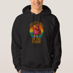Coolest Turkey In The Flock Thanksgiving Kids Boys Hoodie