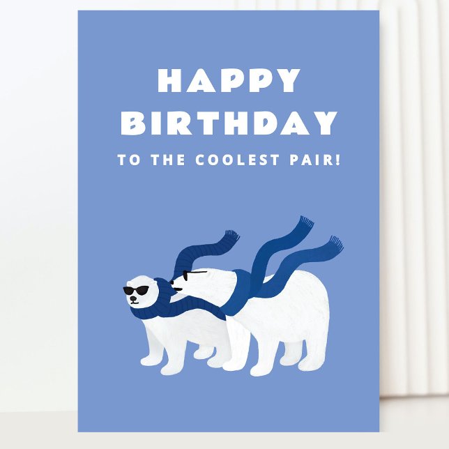 Coolest Twins Birthday Card (Creator Uploaded)