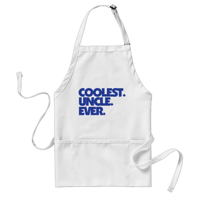 Coolest Uncle Ever Standard Apron (Front)
