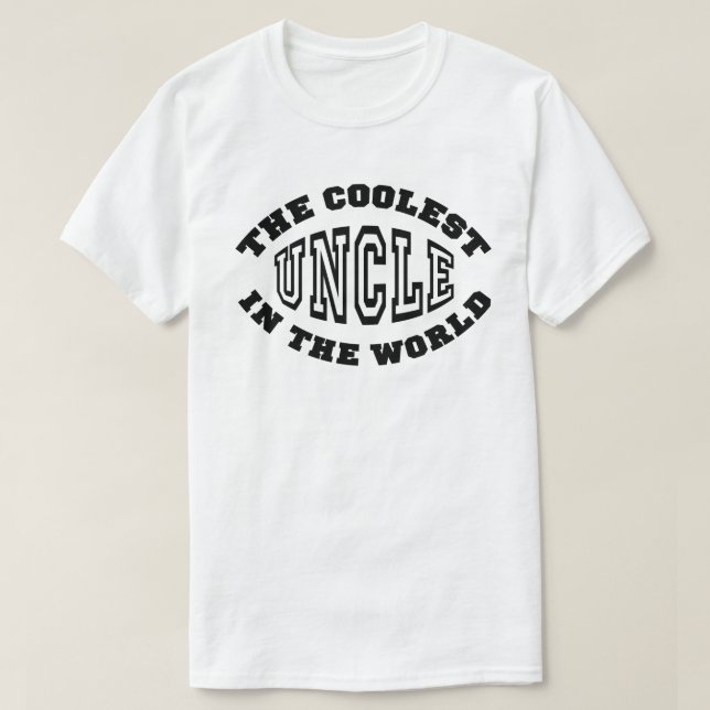 Coolest Uncle T-Shirt (Design Front)