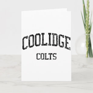 Coolidge High School Hs Washington Dc Vintage Spor Card