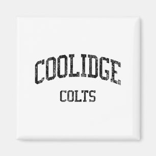 Coolidge High School Hs Washington Dc Vintage Spor Magnet