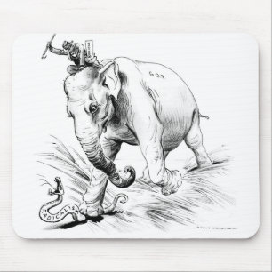 Coolidge-Radicals Mouse Pad