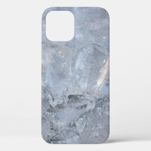 Cooling Ice Cube Texture Image iPhone 12 Case
