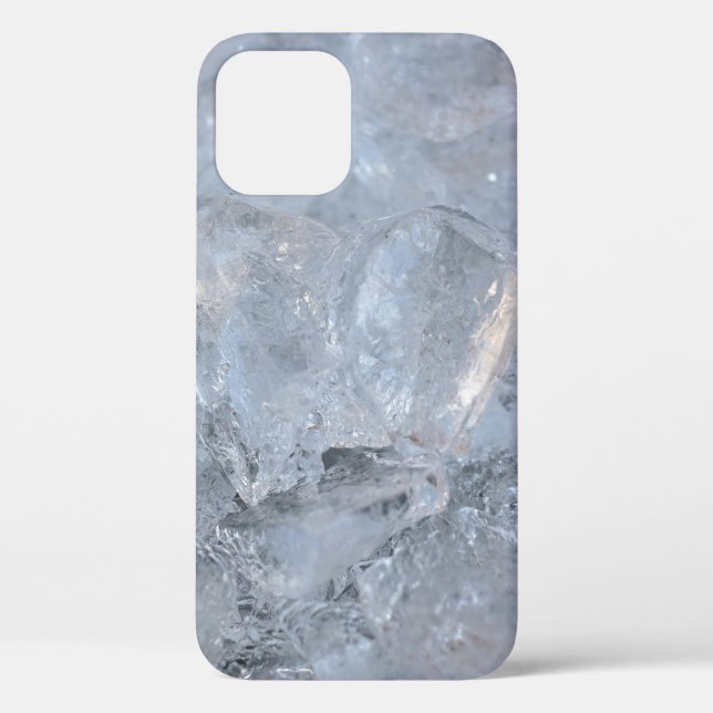 Cooling Ice Cube Texture Image Case-Mate iPhone Case (Back)