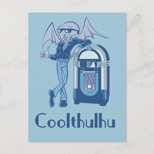 Coolthulhu ( Cool Cthulhu ) Postcard (Front)