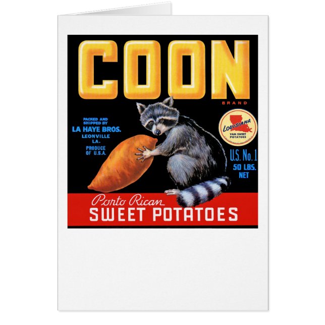 Coon Brand Sweet Potatoes (Front)