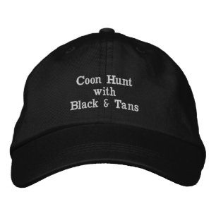 Coon Hunt With Black & Tans hat