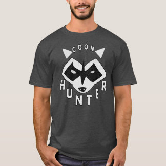 Coon Hunter Night Life Hunting Raccoons Treed T-Shirt