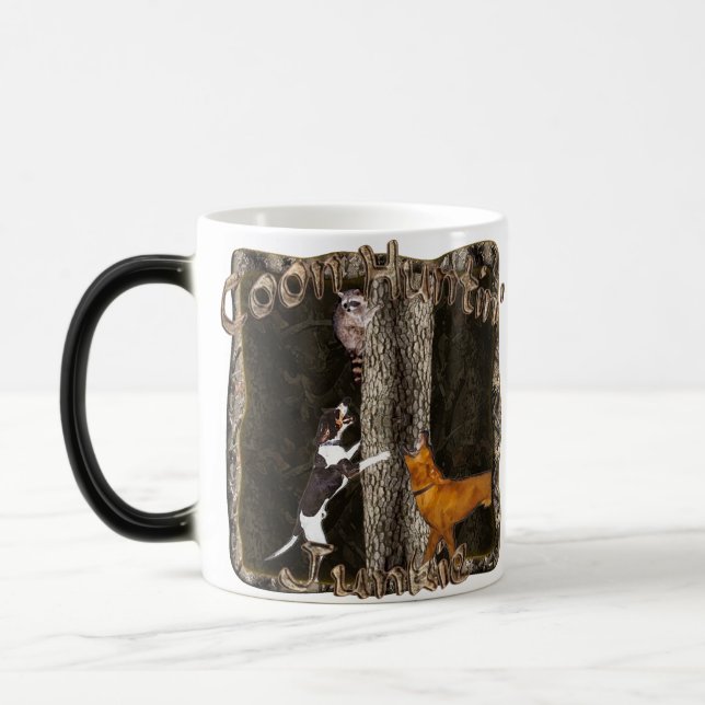 Coon Huntin' Junkie Mugs (Left)