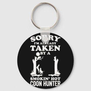 Coon Hunting Coonhounds Coon Hunters Key Ring