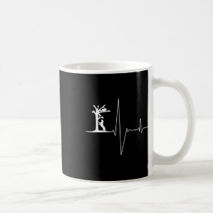 Coon Hunting Dogs Coonhound Heartbeat Coffee Mug