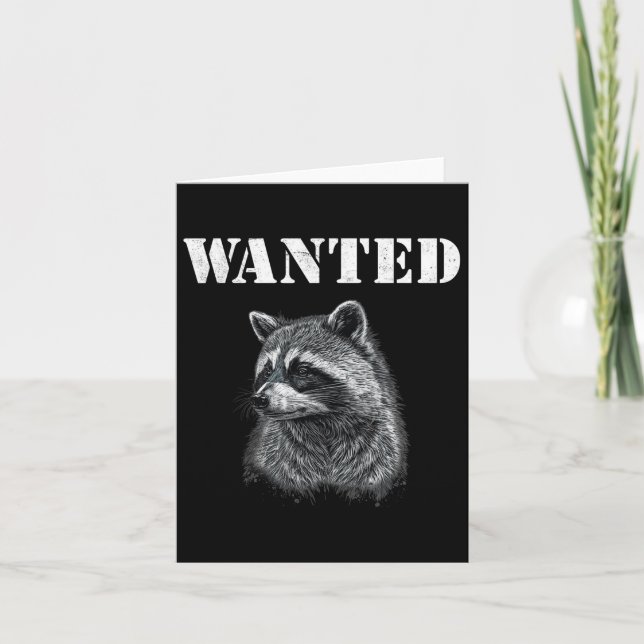 Coon Hunting Hunter Funny Quote  Card (Front)