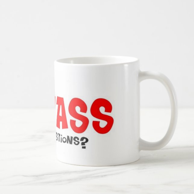 CoonAss - Any Qustions? Coffee Mug (Right)
