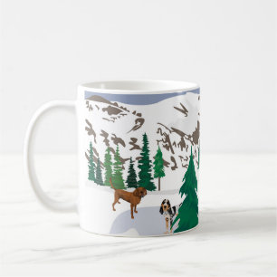 Coonhound Mountains Coffee Mug