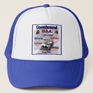 Coonhound USA Gifts Trucker Hat