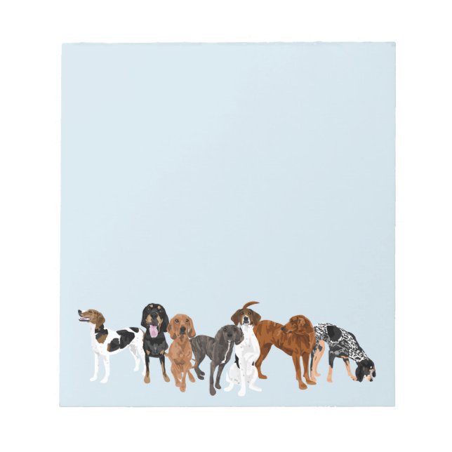 Coonhounds Notepad (Front)