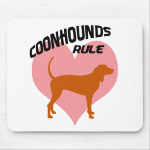 Coonhounds Rule Mouse Pad
