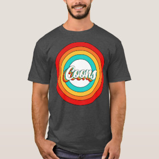 Coons Name Shirt Vintage Coons Circle