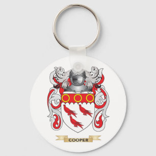 Cooper Coat of Arms Key Ring