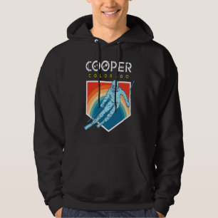 Cooper Colorado USA Ski Resort BACK PRINT Hoodie