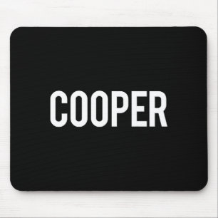 Cooper - Cool New Funny Name Fan Gift Tee Mouse Pad