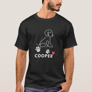 Cooper Dog nametag gift for my Puppy Dog named Coo T-Shirt