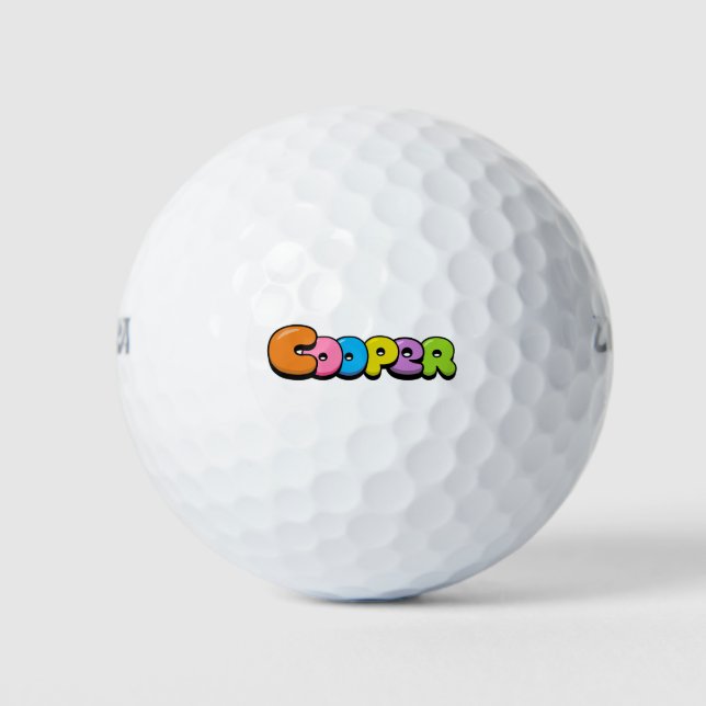 Cooper Golf Balls (Front)