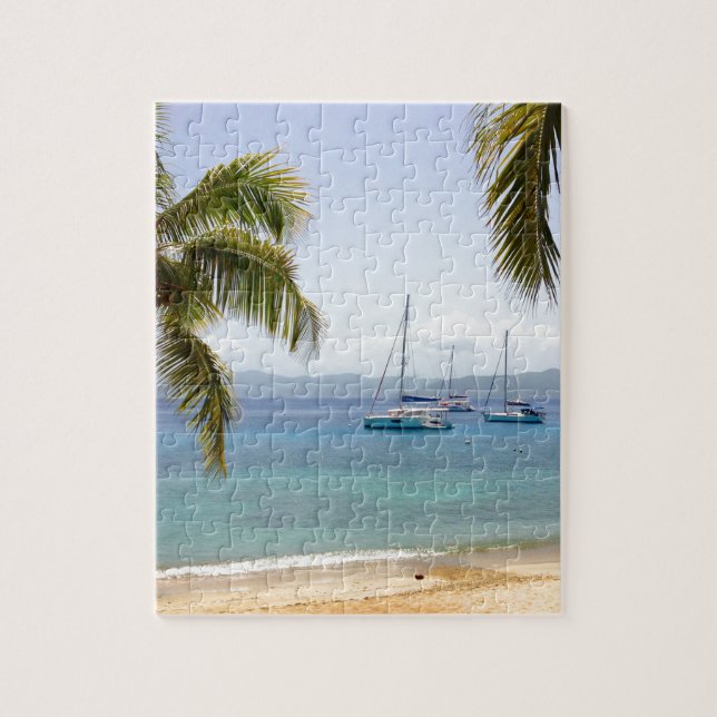Cooper Island British Virgin Islands Jigsaw Puzzle (Vertical)